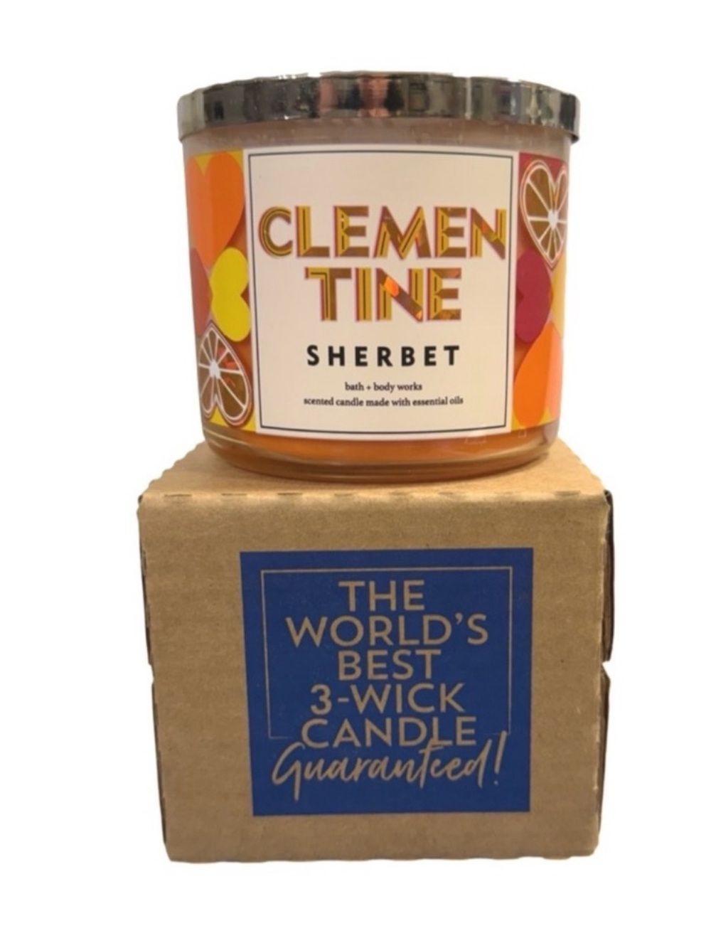 Clementine Sherbet Candle